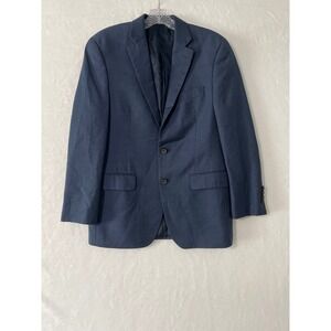 Ralph Ralph Lauren Mens 38S Blue 100% Wool 2-Button Blazer Sport Coat Preppy